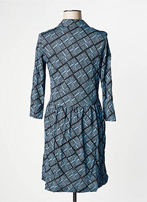 Robe mi-longue manches 3/4 manches 3/4 bleu WHITE STUFF femme