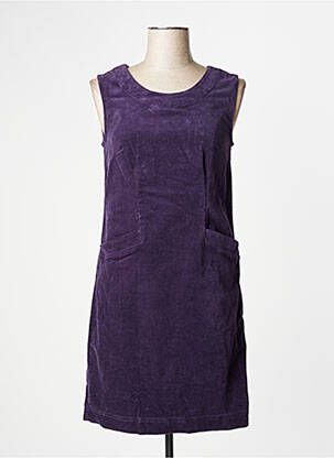 Robe courte violet WHITE STUFF pour femme