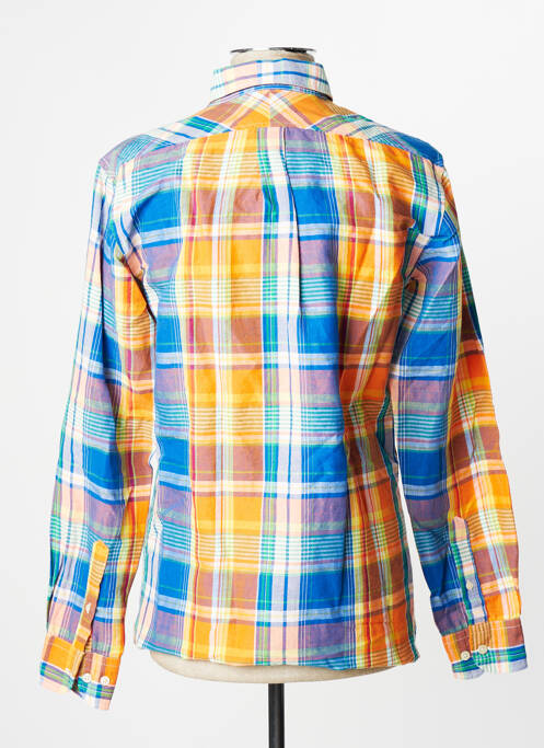 Chemise manches longues bleu EL GANSO pour homme