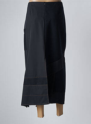 Jupe mi-longue stretch noir UN POINT C EST TOUT femme