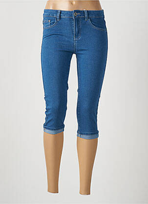 Corsaire stretch taille normale bleu X-MAX femme