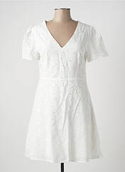 Robe courte blanc LOVIE & CO pour femme seconde vue