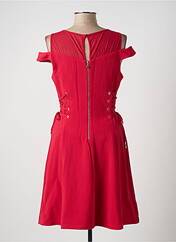 Robe mi-longue rouge JUS D'ORANGE pour femme seconde vue