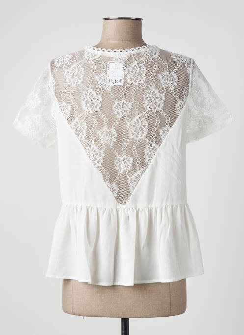 Blouse blanc NOEMIE & CO pour femme