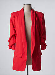 Blazer rouge MADE IN ITALY pour femme seconde vue