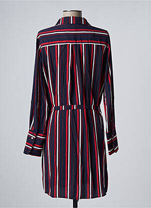 Robe courte manches longues manches longues bleu ATELIER JAD femme