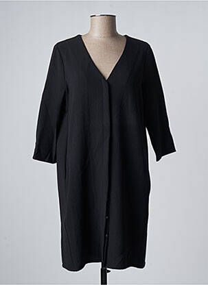 Robe courte manches 3/4 manches 3/4 noir FRNCH femme