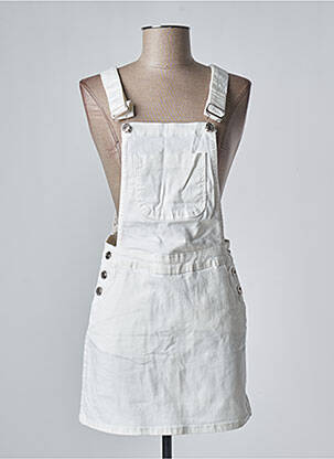 Robe courte blanc LUIZACCO pour femme