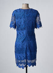 Robe courte bleu LUXE COLLECTION pour femme seconde vue