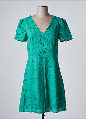 Robe courte vert LOVIE & CO pour femme