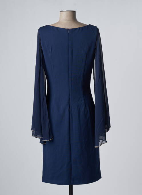 Robe mi-longue bleu ASHWI pour femme