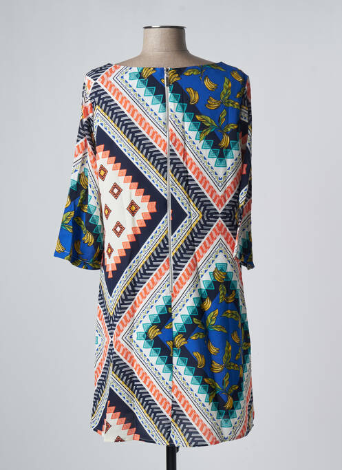 Robe mi-longue bleu VEGAS pour femme