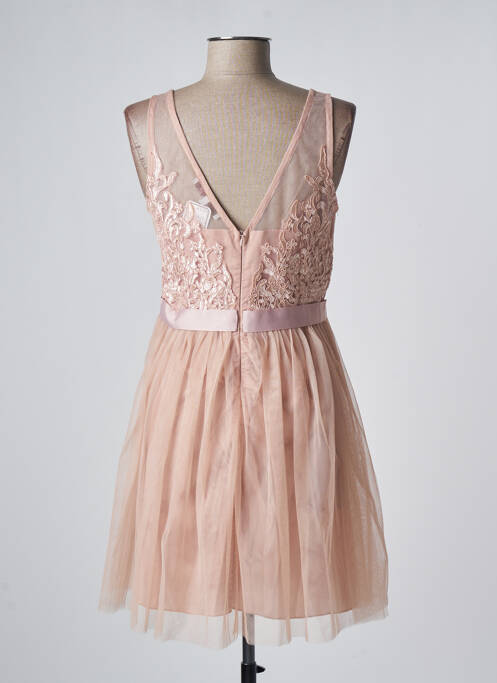 Robe mi-longue rose CHOKLATE pour femme