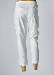 Pantalon 7/8 blanc CHIC & JEUNE pour femme seconde vue