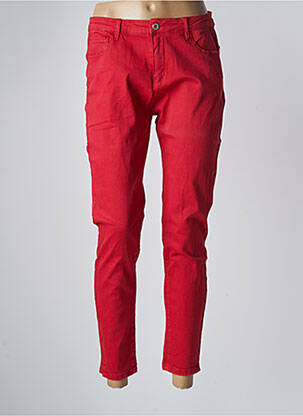 Pantalon 7/8 rouge ONADO pour femme