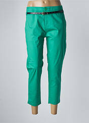 Pantalon 7/8 vert CHIC & JEUNE pour femme seconde vue