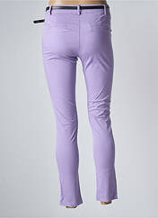 Pantalon 7/8 violet L'OLIVE VERTE pour femme seconde vue