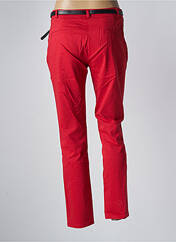 Pantalon chino rouge L'OLIVE VERTE pour femme seconde vue