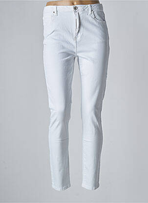 Pantalon slim blanc TOXIK3 pour femme