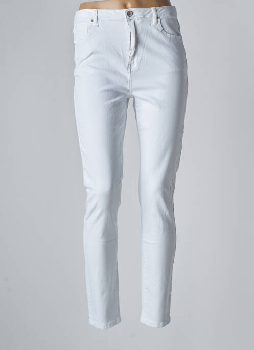 Pantalon slim blanc TOXIK3 pour femme