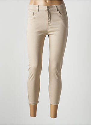 Pantalon 7/8 beige X-MAX pour femme
