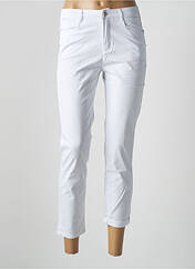Pantalon 7/8 blanc I.QUING pour femme seconde vue