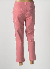 Pantalon 7/8 rouge I.QUING pour femme seconde vue