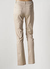 Pantalon slim beige I.QUING pour femme seconde vue