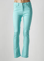 Pantalon slim bleu X-MAX pour femme seconde vue