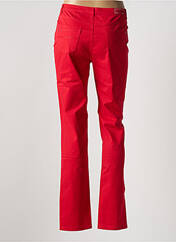 Pantalon slim rouge I.QUING pour femme seconde vue