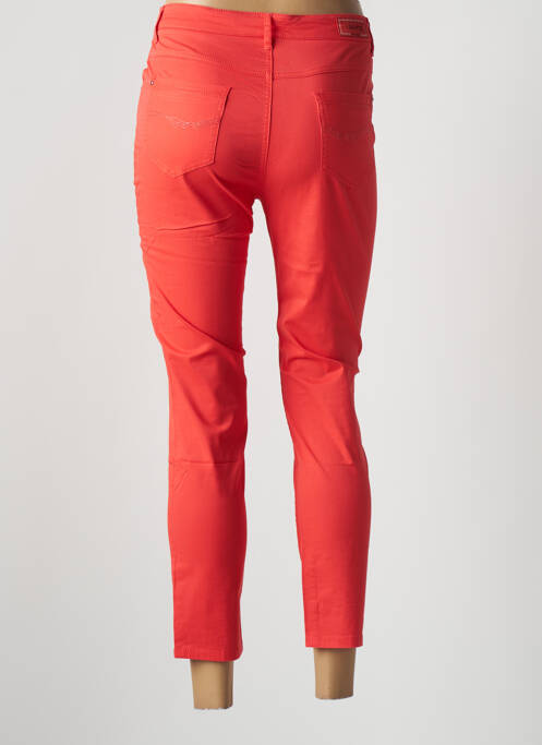 Pantalon 7/8 orange I.QUING pour femme
