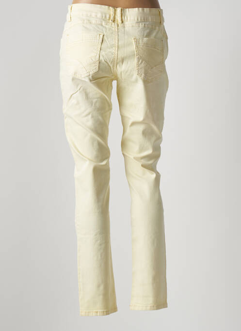 Pantalon slim jaune ONADO pour femme