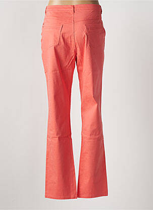 Pantalon slim tissage popeline taille normale orange I.QUING femme