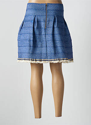 Jupe courte taille haute bleu CHOKLATE femme