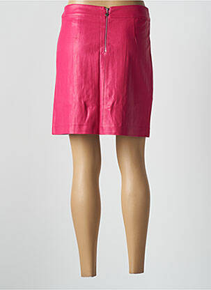 Jupe courte taille haute rose JUS D'ORANGE femme