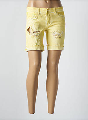 Bermuda taille normale taille normale jaune TOXIK3 femme