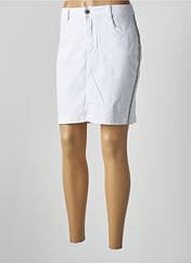 Jupe courte blanc ZAC & ZOE pour femme seconde vue