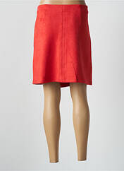 Jupe courte rouge JUS D'ORANGE pour femme seconde vue