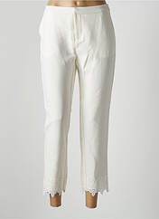 Pantalon 7/8 blanc JUS D'ORANGE pour femme seconde vue