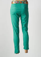 Pantalon 7/8 vert IZZY pour femme seconde vue