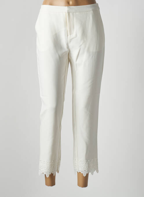 Pantalon 7/8 blanc JUS D'ORANGE pour femme