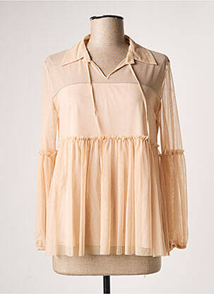 Blouse manches longues manches longues chair D.EXTERIOR femme