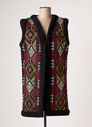 Gilet sans manche doublure noir SHIRTAPORTER femme
