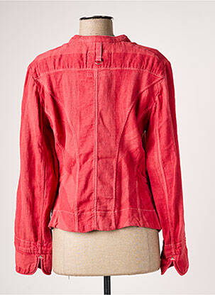 Veste casual poches rouge HIGH femme