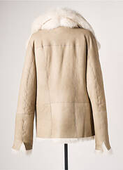 Manteau court beige VENTCOUVERT pour femme seconde vue