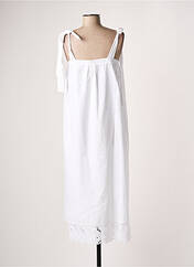 Robe mi-longue blanc HANA SAN pour femme seconde vue