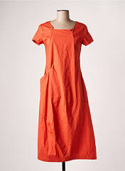 Robe mi-longue orange STUDIO RUNDHOLZ pour femme seconde vue