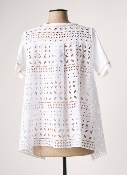 Top blanc D.EXTERIOR pour femme