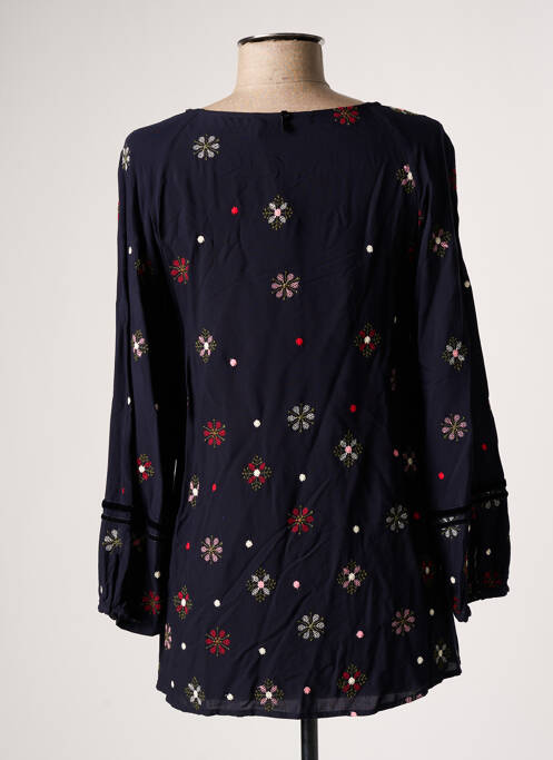 Top bleu HIGH pour femme