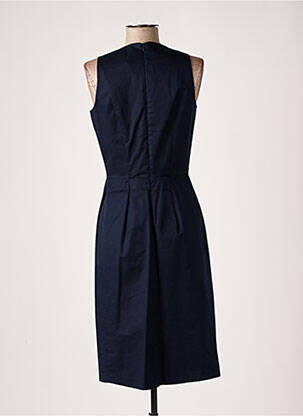 Robe mi-longue sans manche sans manche bleu BLUBIANCO femme